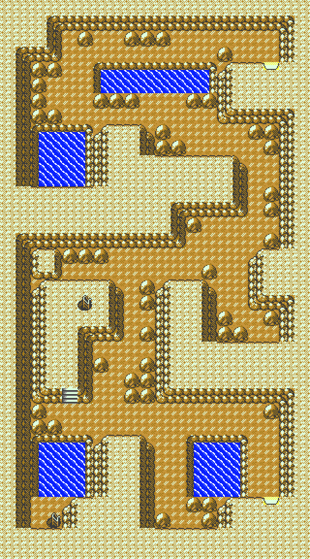 Union Cave map