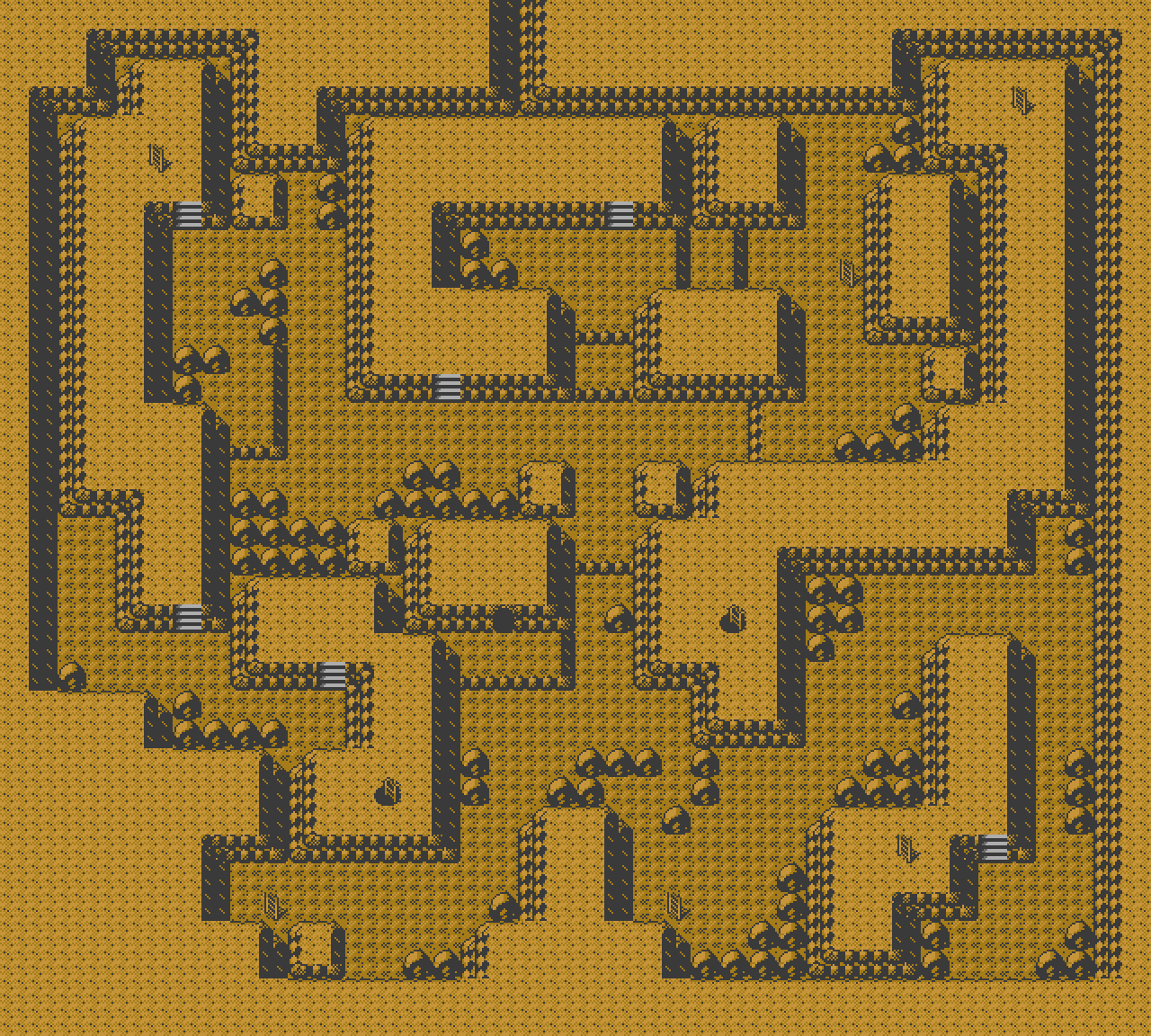 B1F map