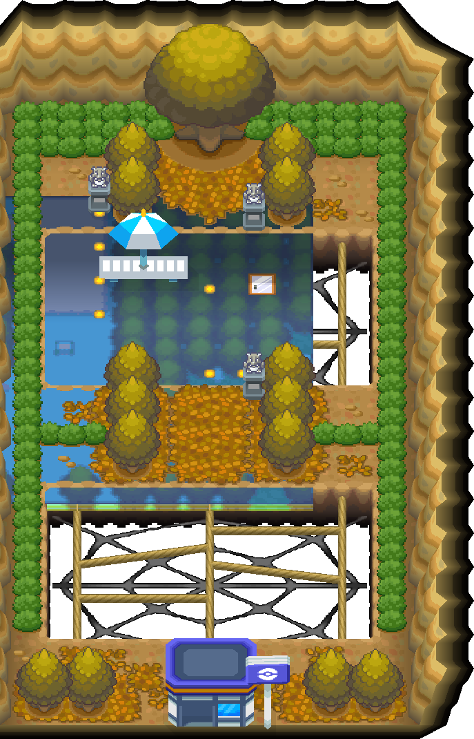 Azalea Gym map