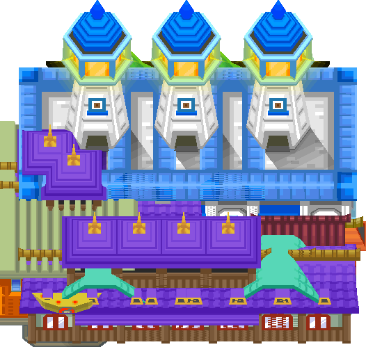 Azalea Pokecenter B1F map