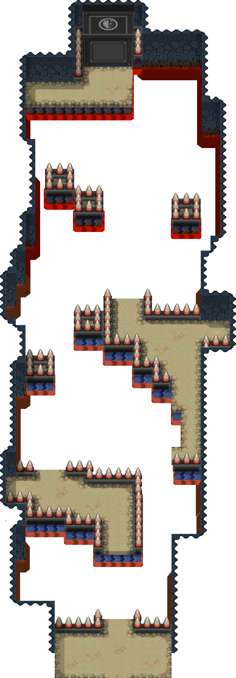 Blackthorn Gym map