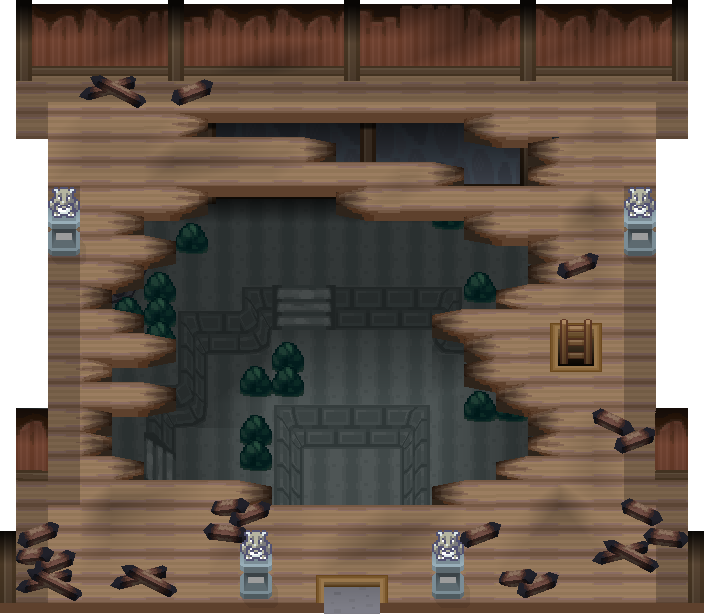 Burned Tower map