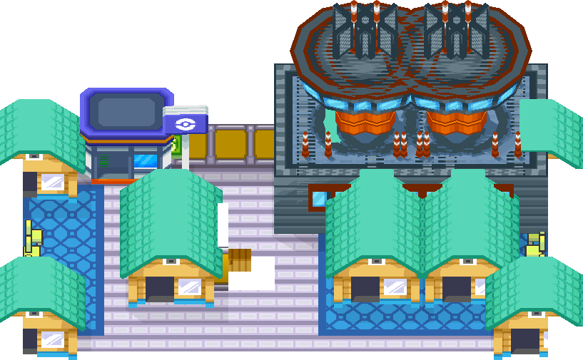 Celadon Department Store Roof map