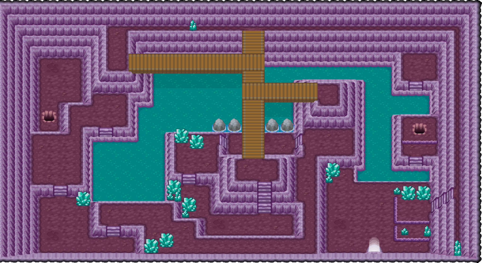 Cerulean Cave map