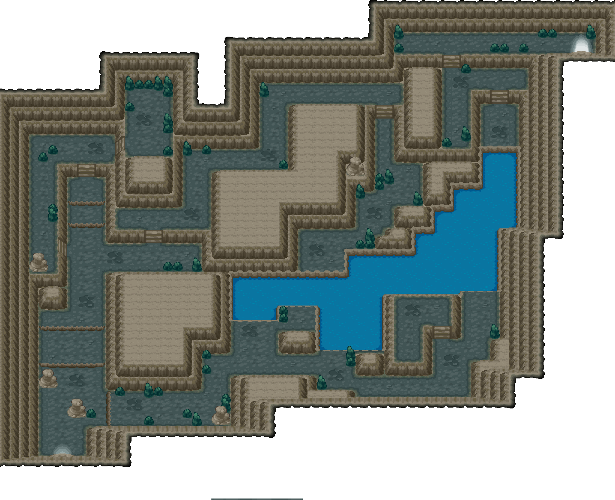 Dark Cave map