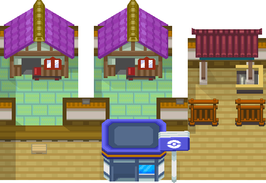 Ecruteak Bell Tower Barrier Station map