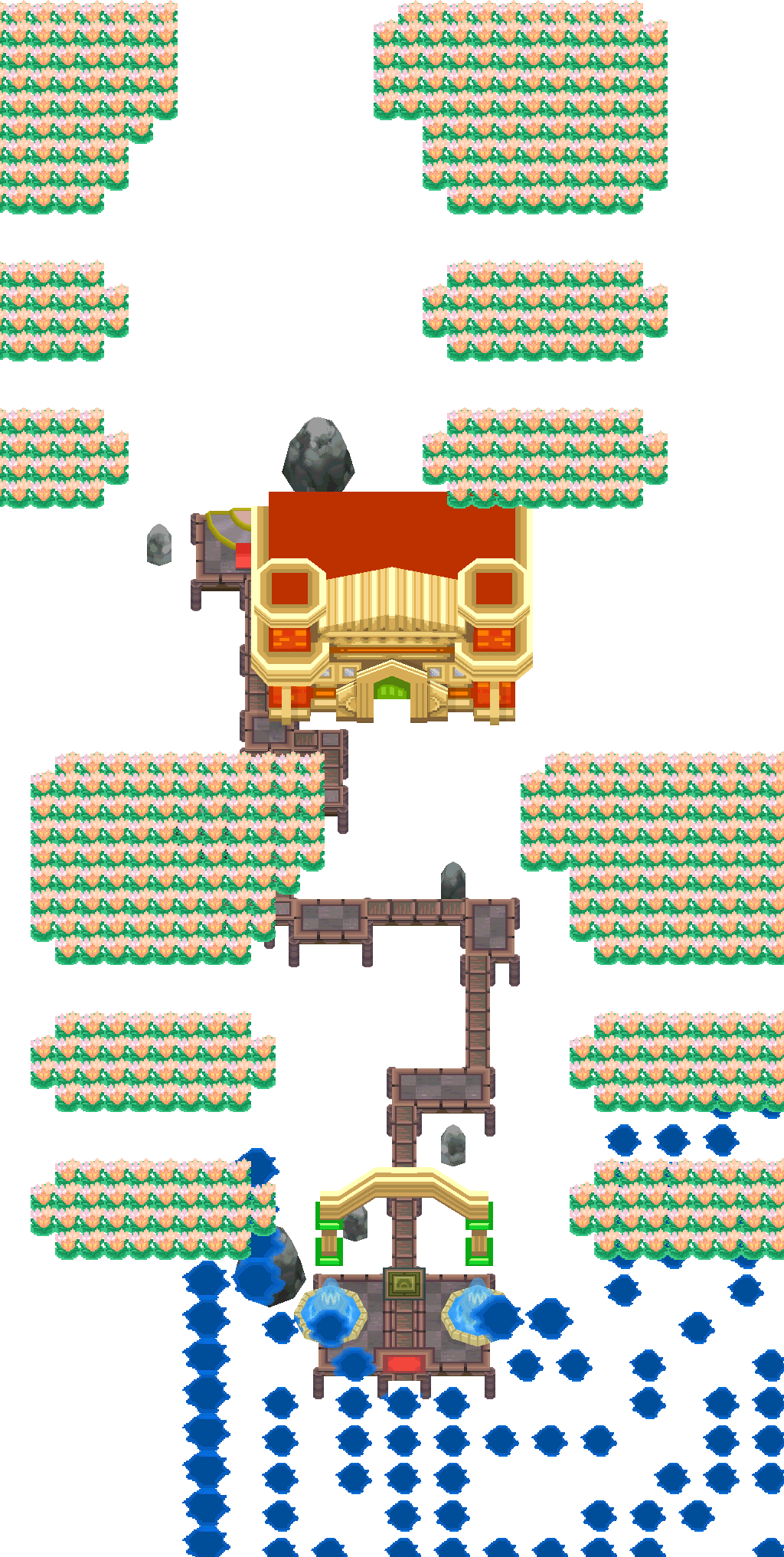 Ecruteak Gym map