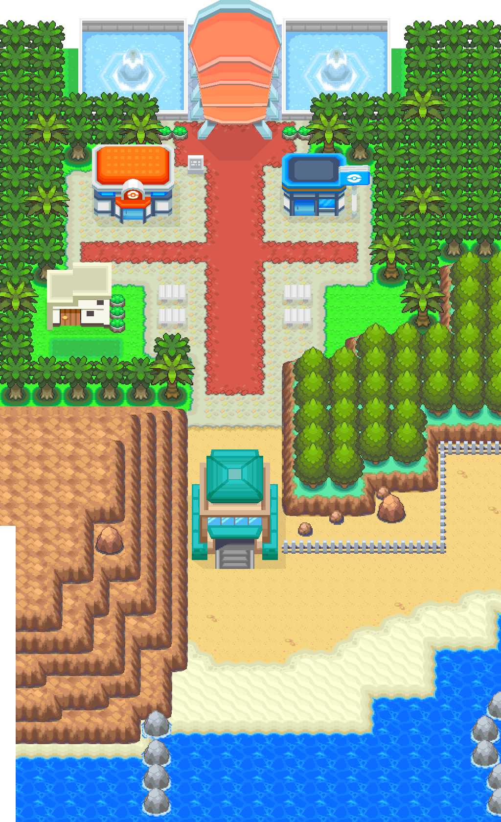 Battle Frontier Frontier Access map