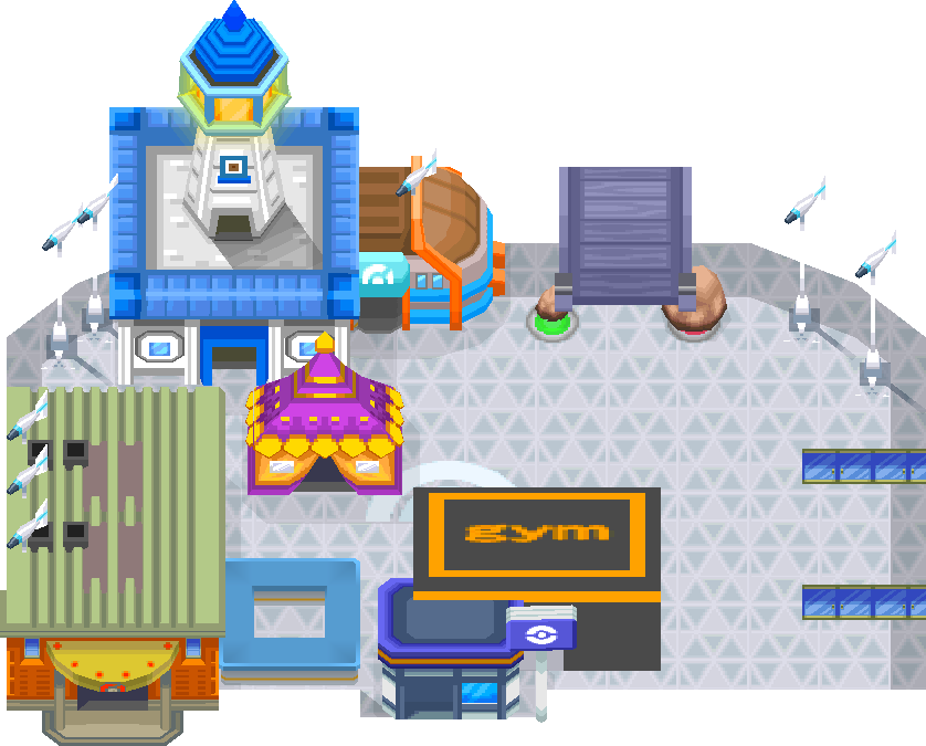 Global Terminal map