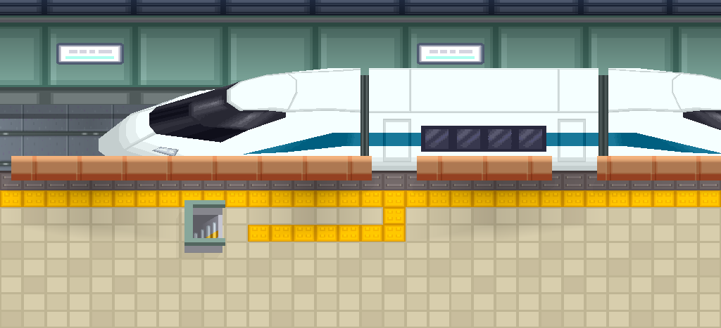 Goldenrod Magnet Train Station 2F map