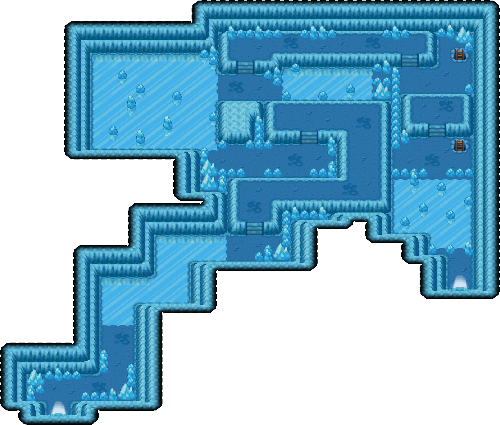 Ice Path map