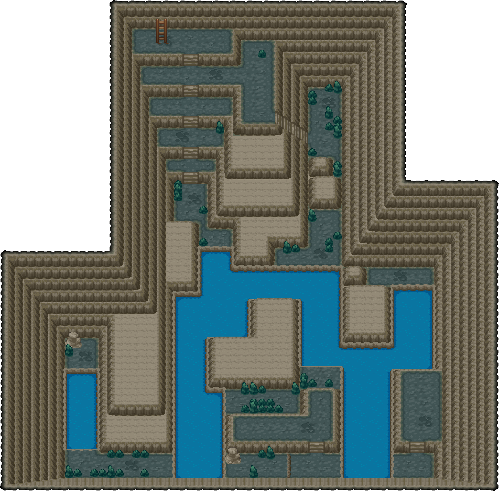 Mount Mortar B1F map