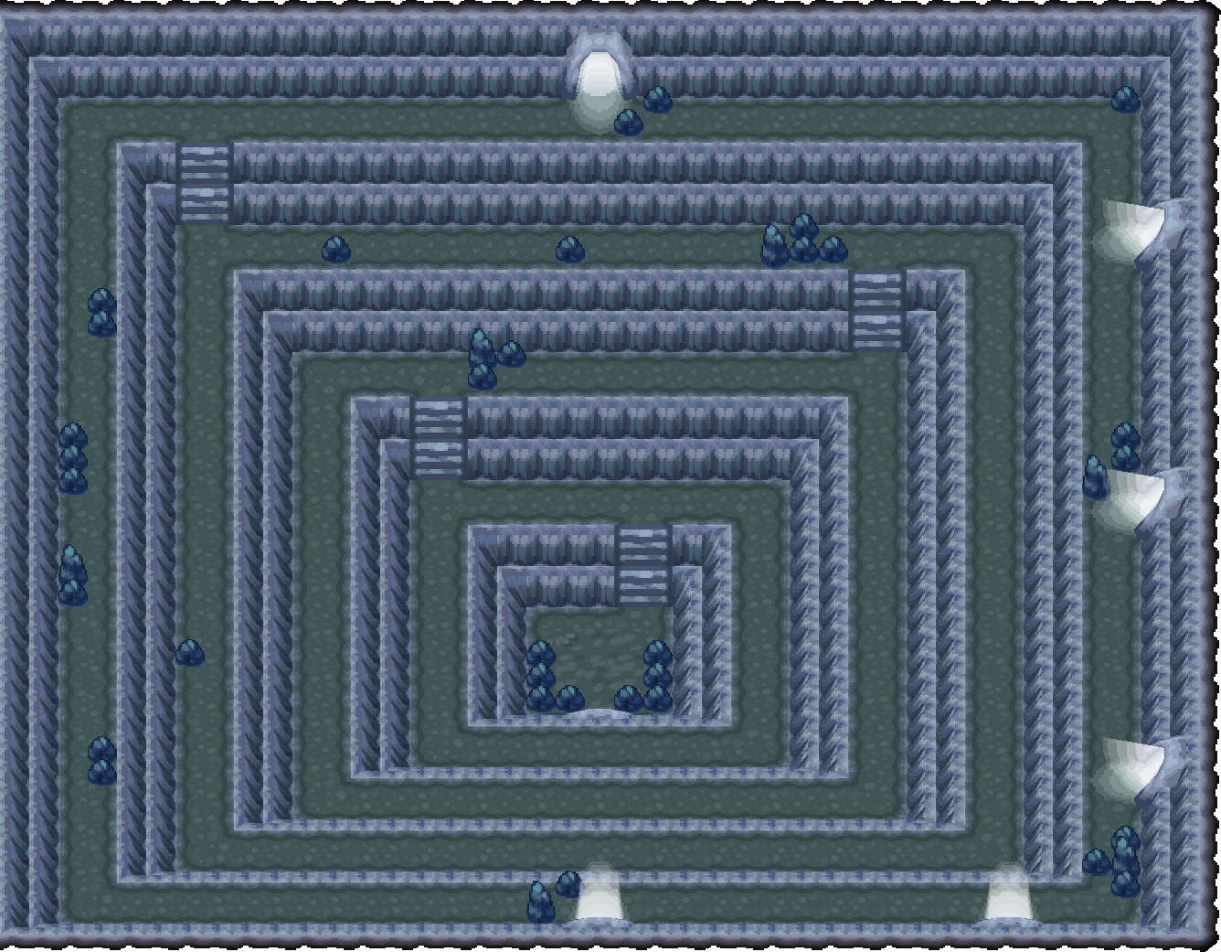 Mount Silver Cave 2F map