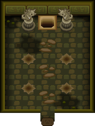 Northeast Entrance Second Room map