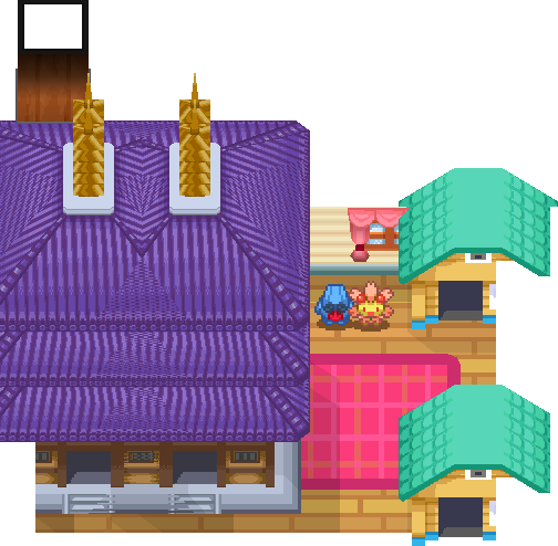 Saffron Copycat House 2F map