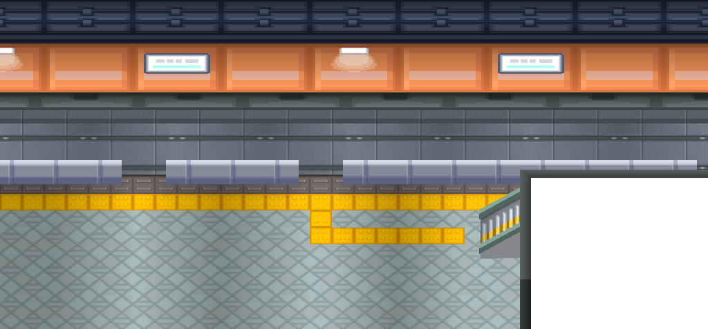 Saffron Magnet Train Station 2F Empty map