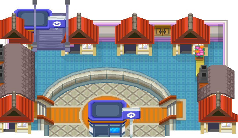 Saffron Silph Co Hq map