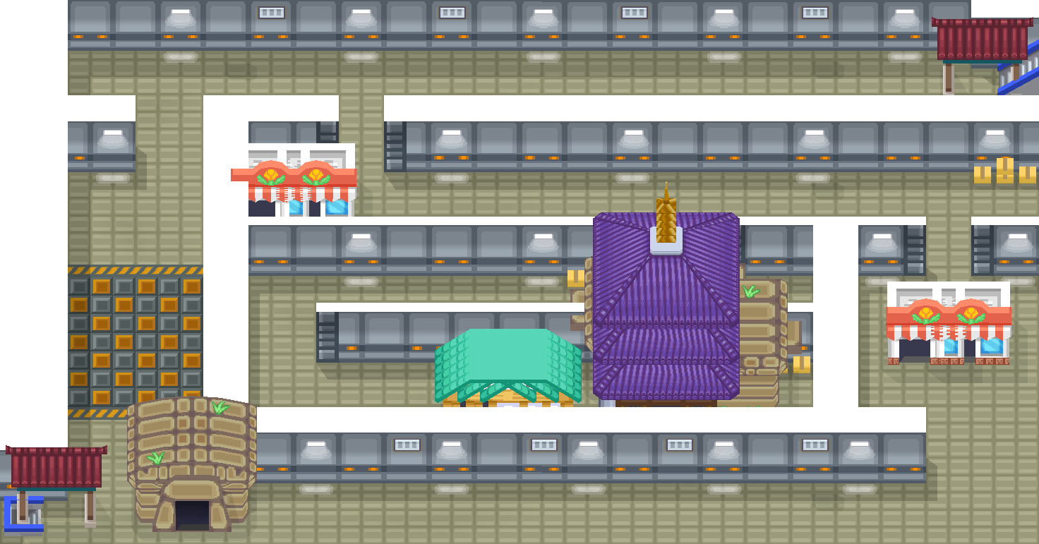 Team Rocket HQ map
