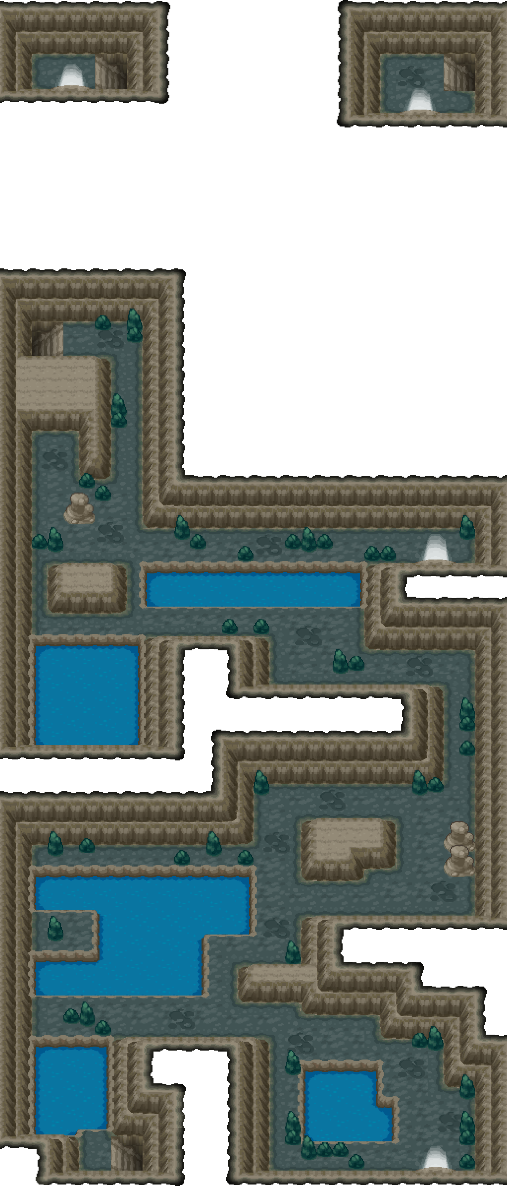 Union Cave map