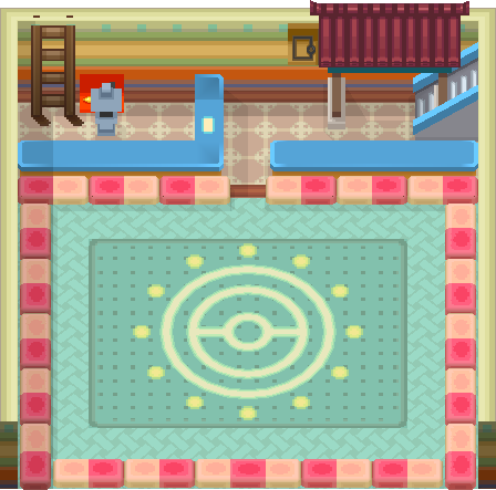 Viridian Trainer House B1F map