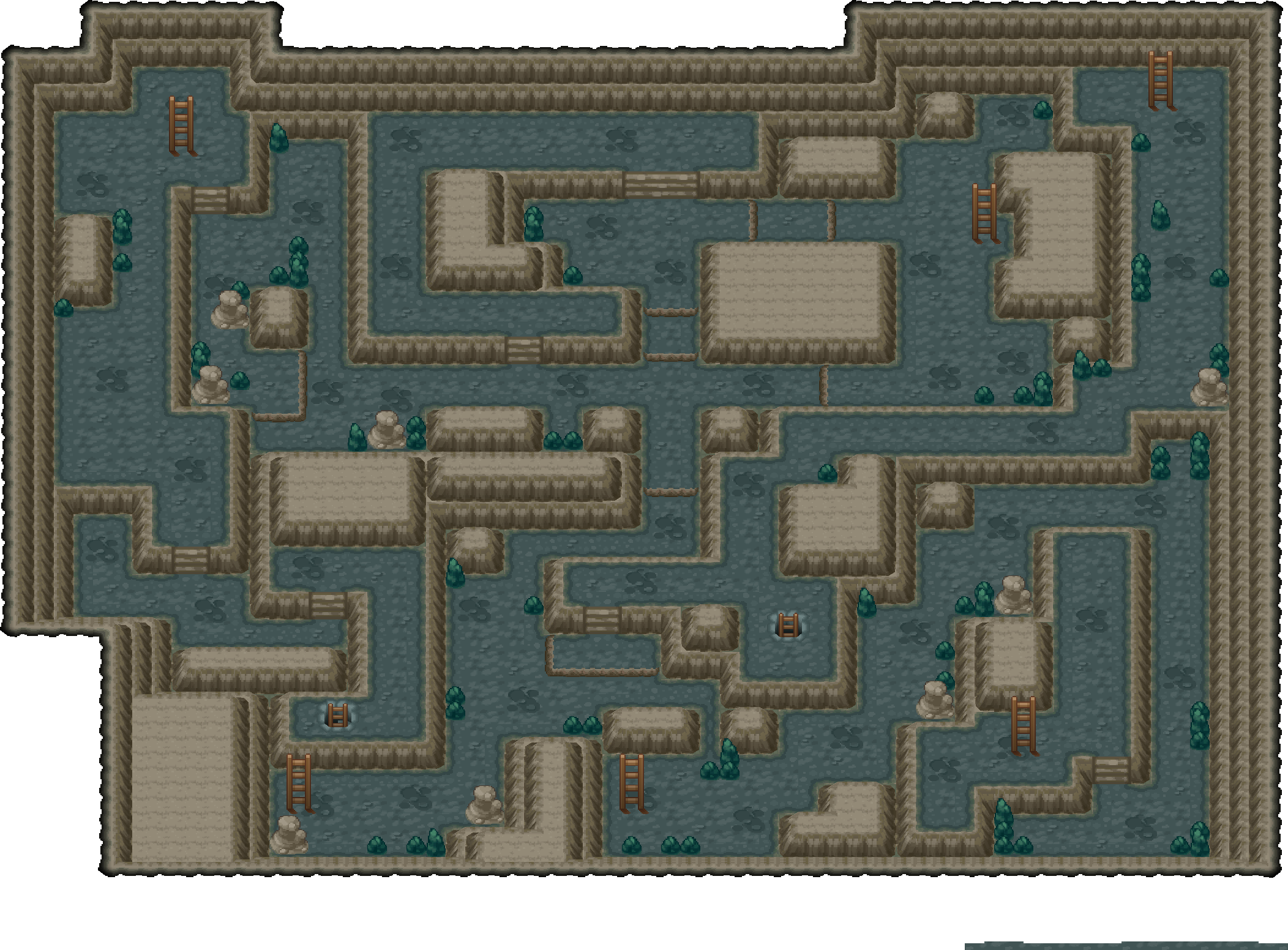 B1F map