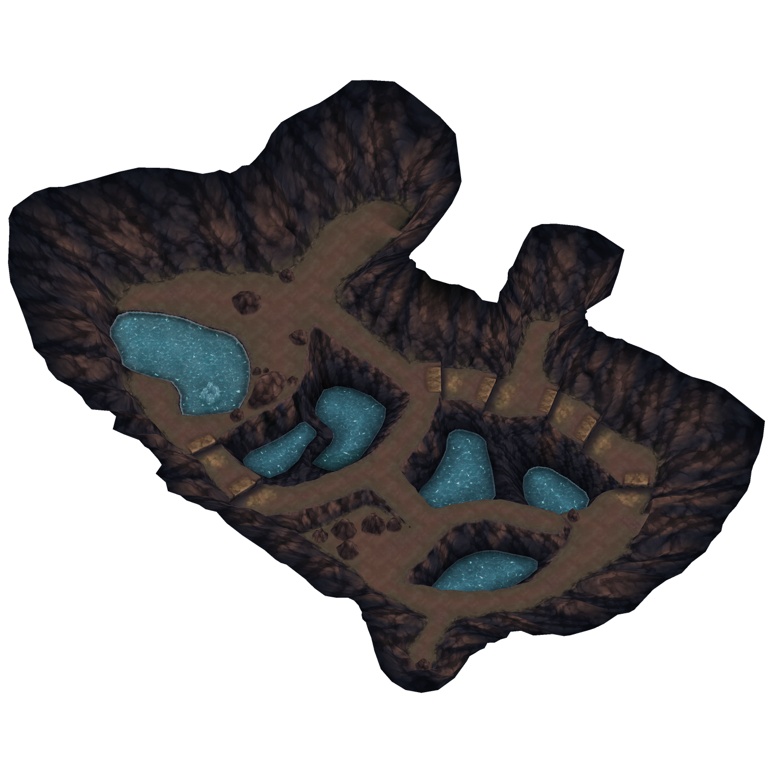 Seaward Cave map