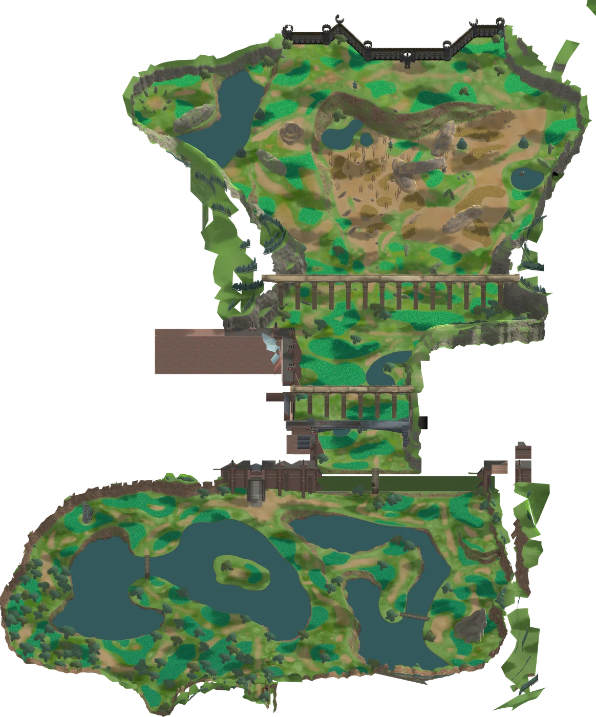 Galar map from Pokémon Sword