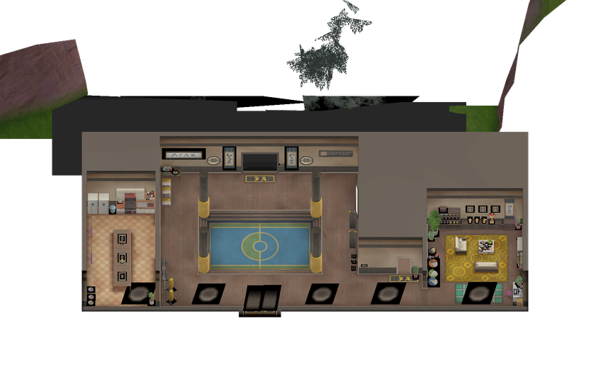 Building 1 map