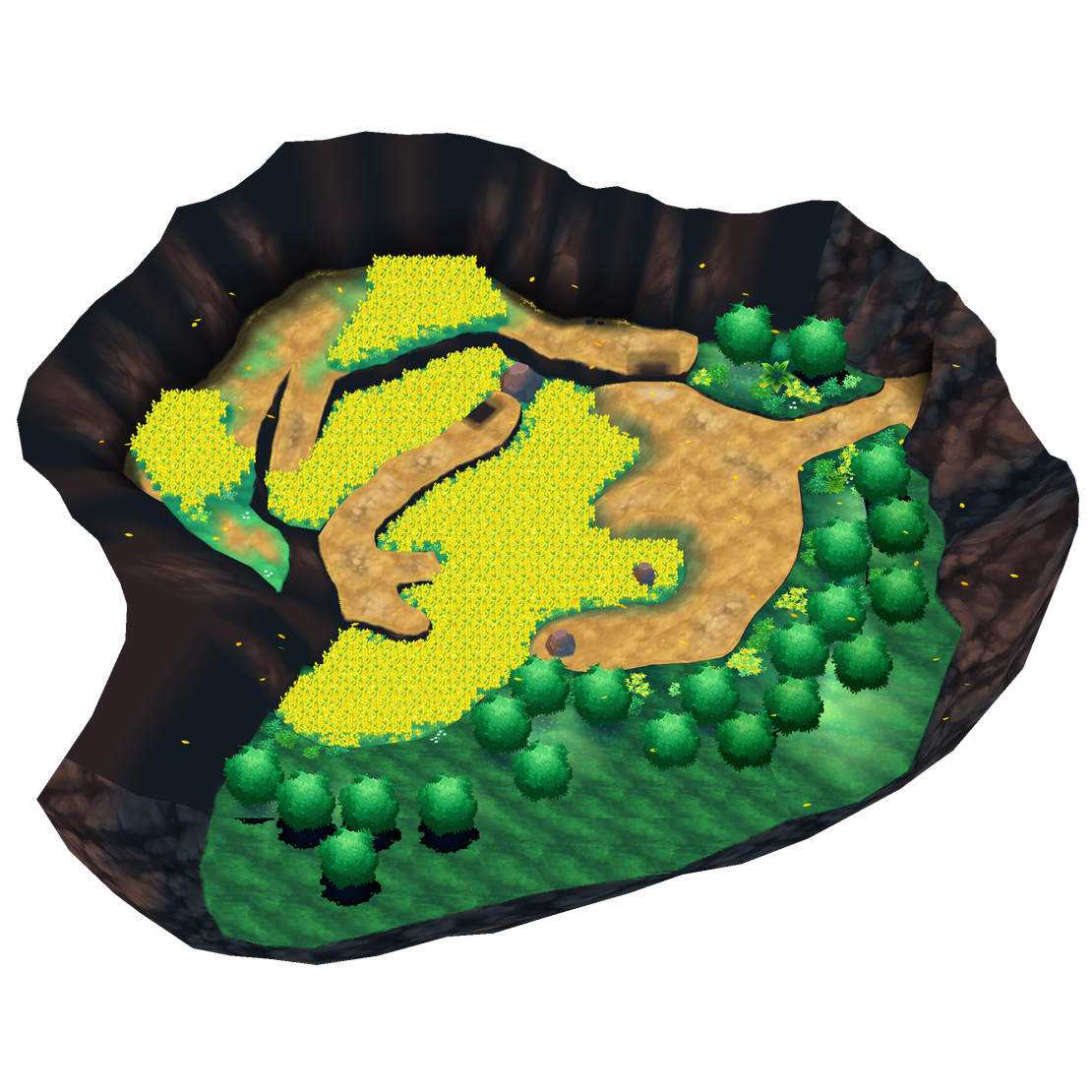 Melemele Meadow map