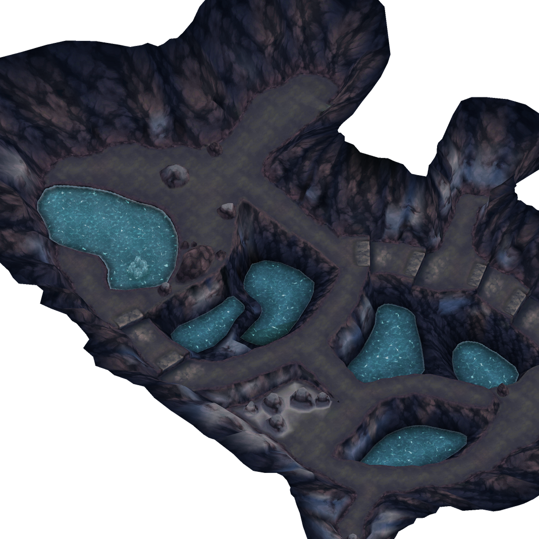 Seaward Cave map