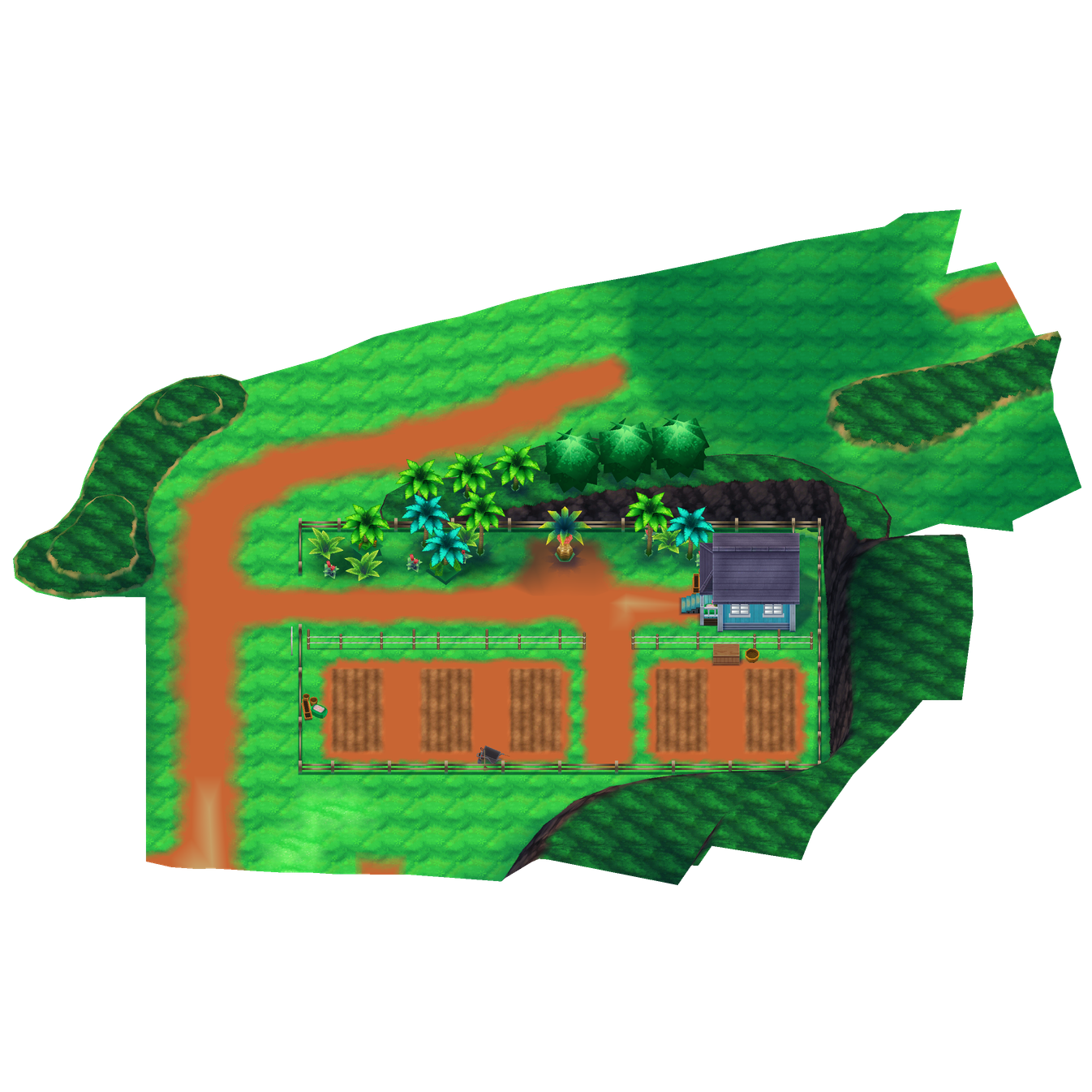 Berry Fields map