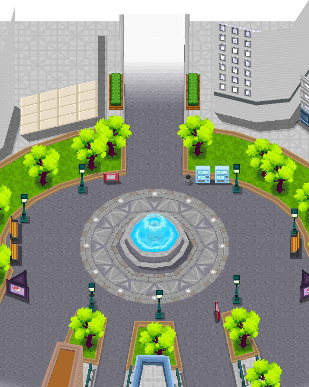 Castelia City map