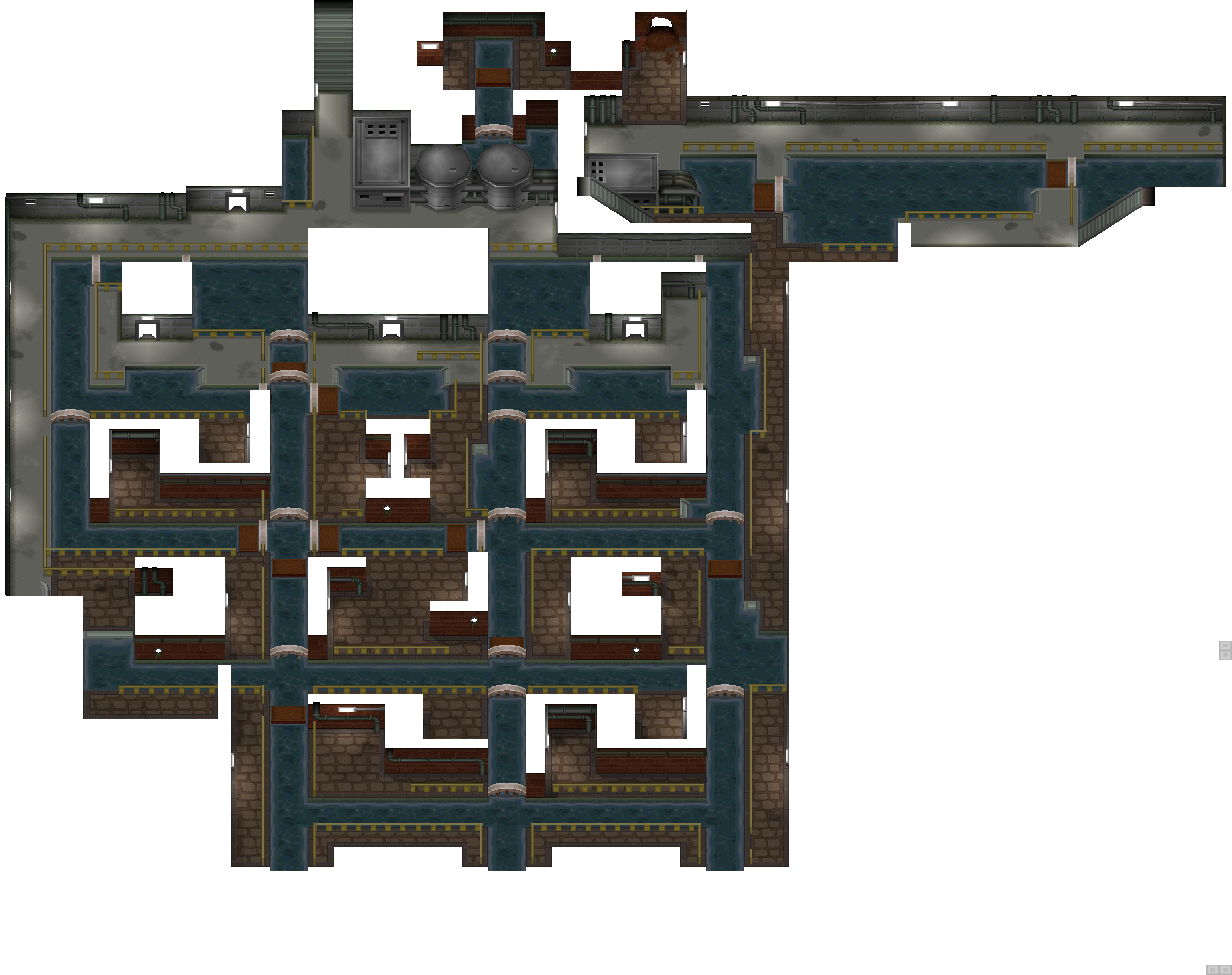Castelia Sewers map