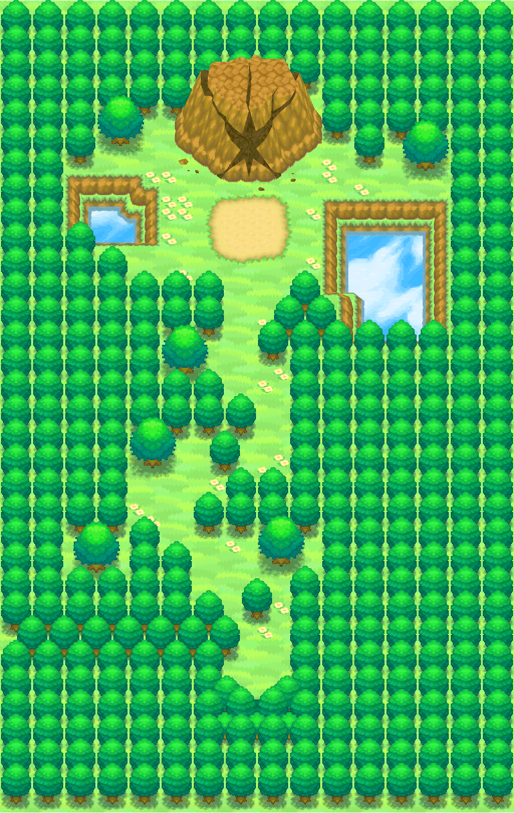 Pledge Grove map