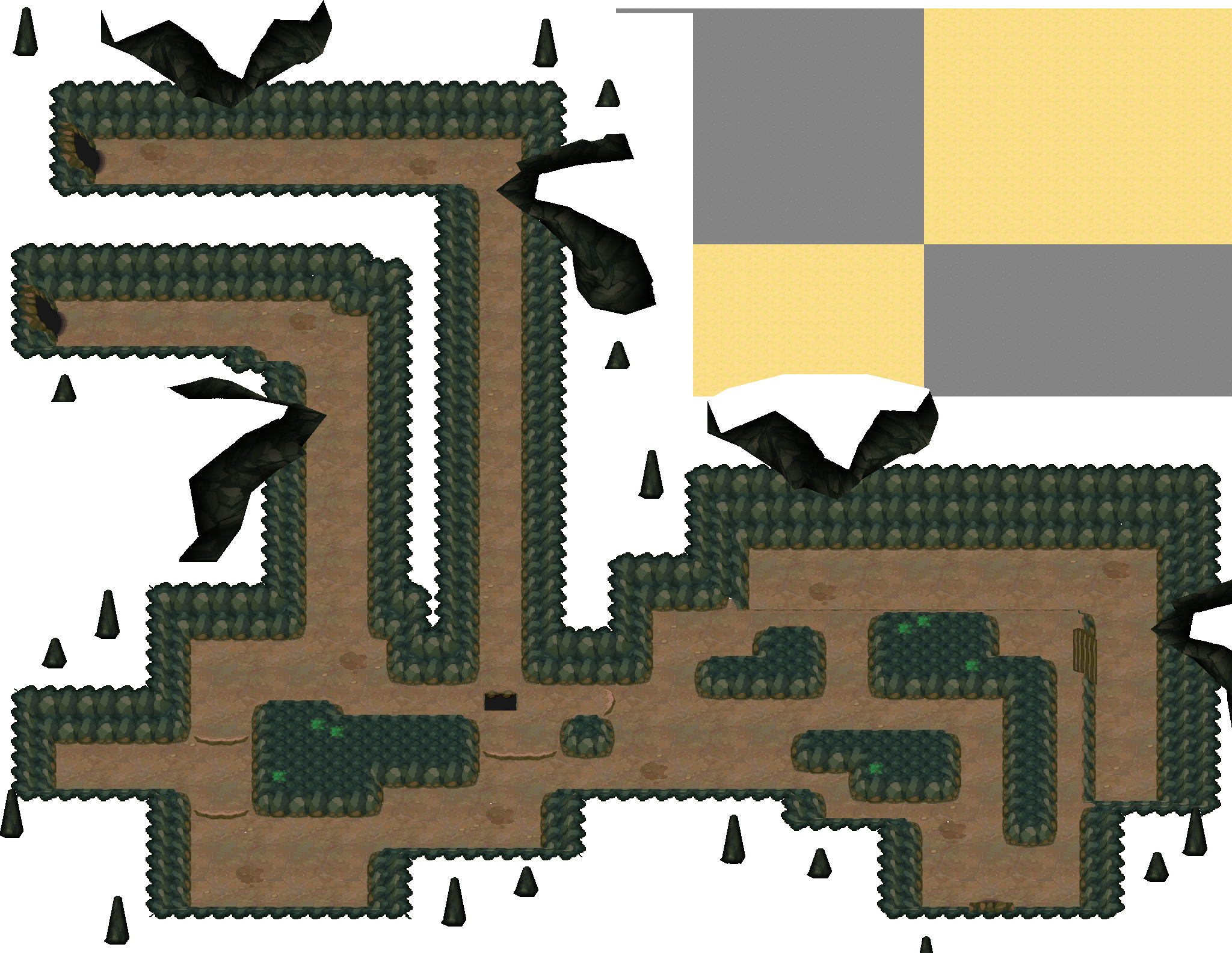 Relic Passage map