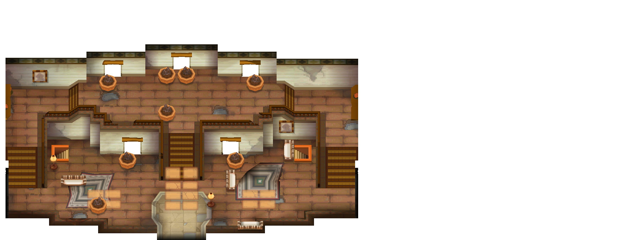 Strange House map