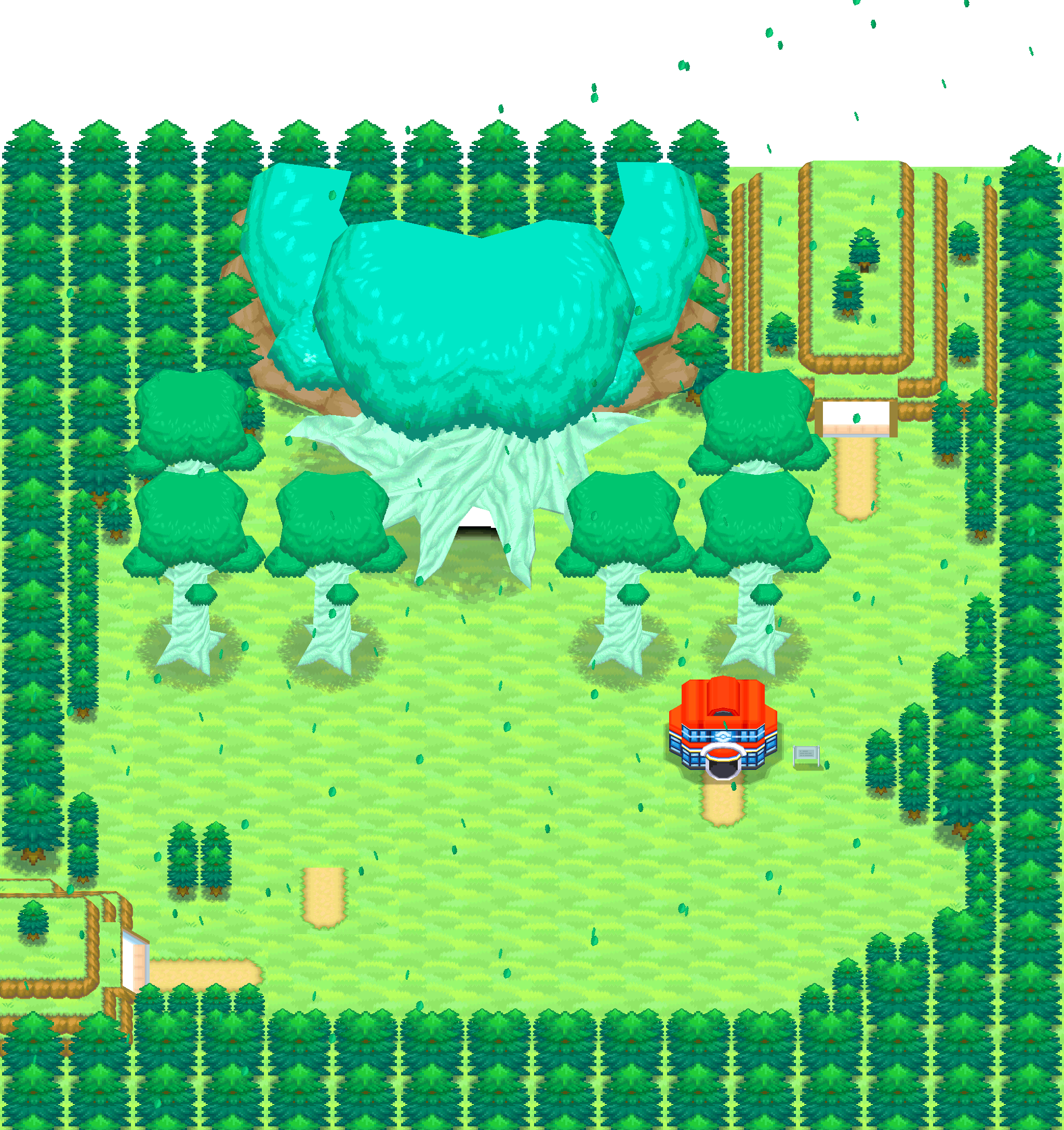 White Forest map