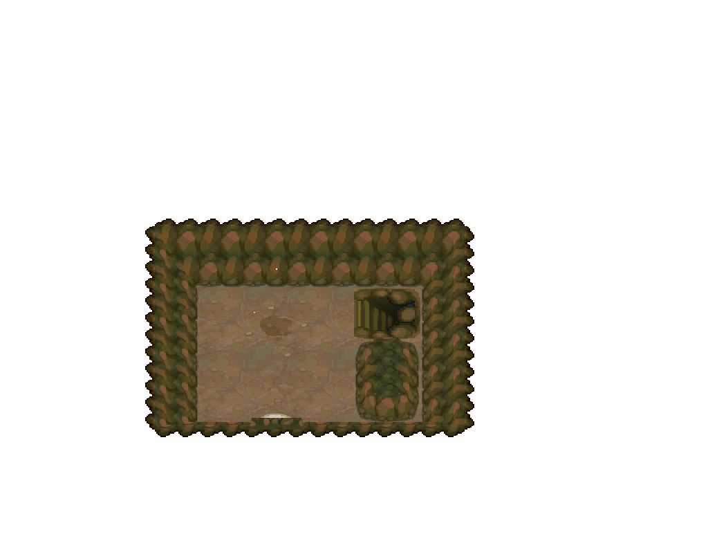 Challenger's Cave map