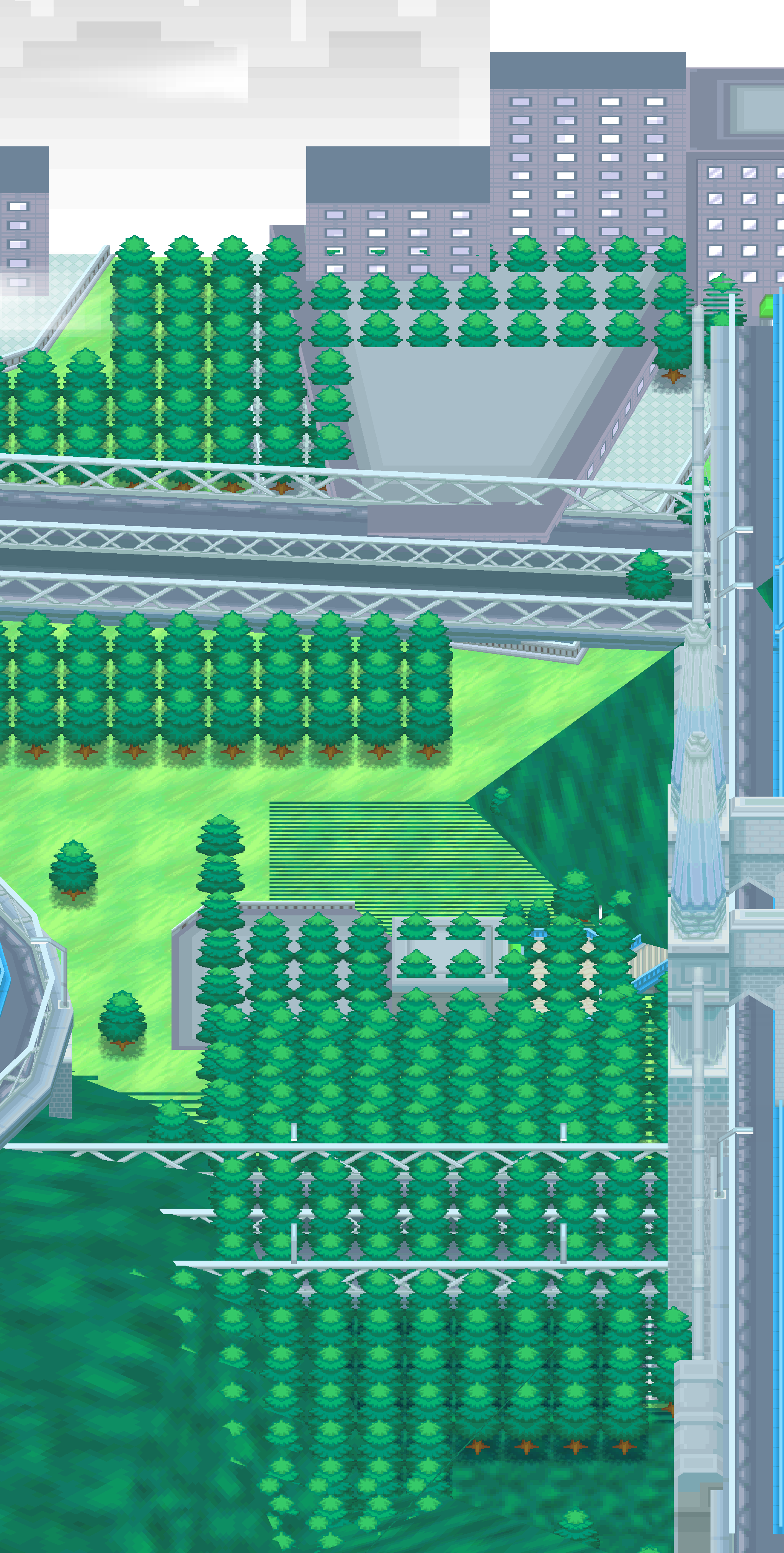 Skyarrow Bridge map