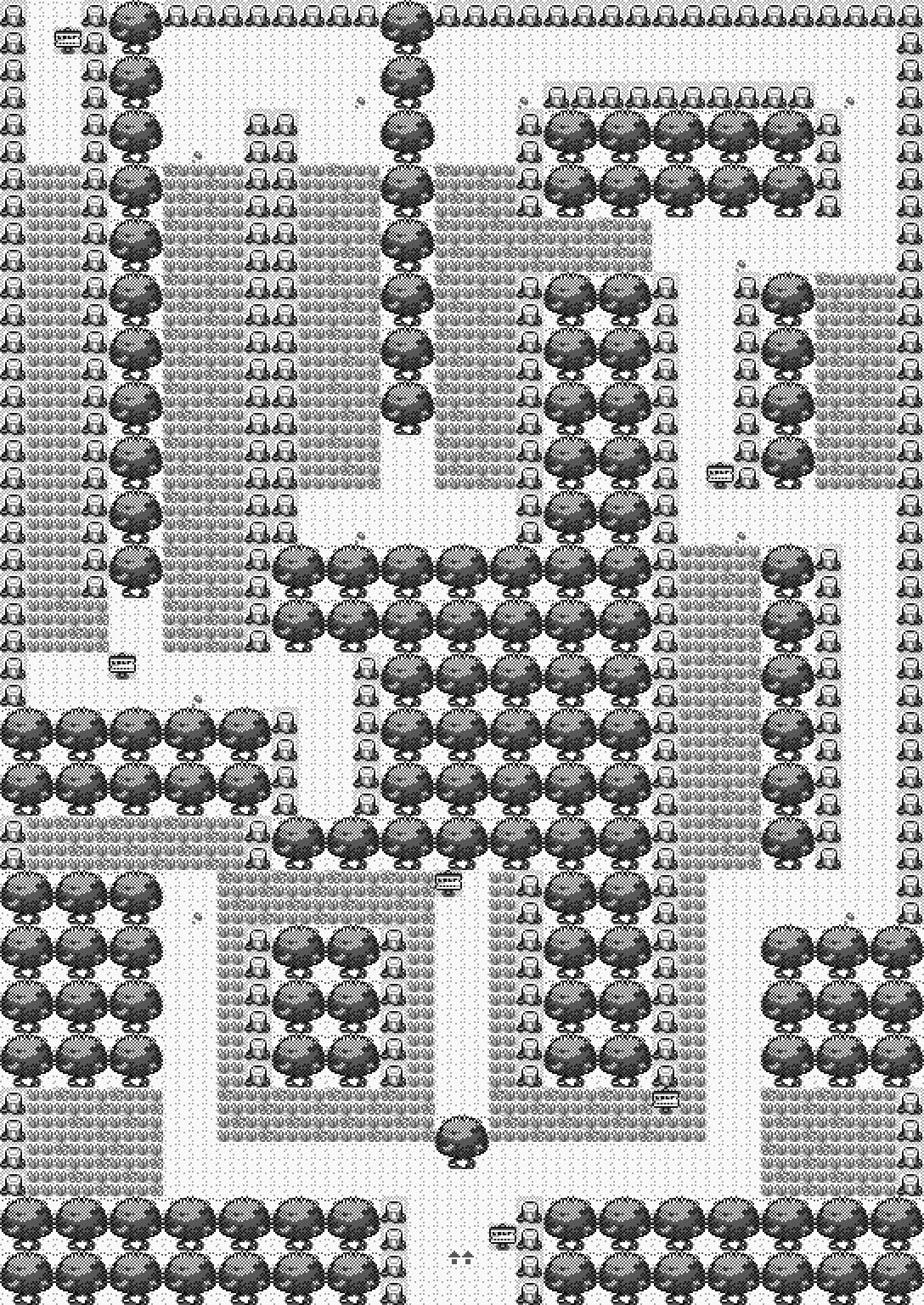 Viridian Forest map